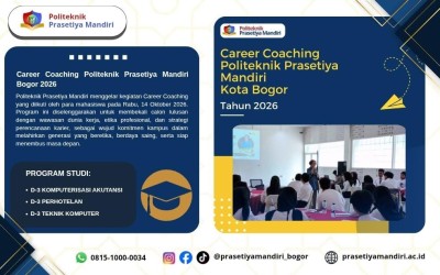 Persiapkan Lulusan Beretika dan Siap Kerja, Politeknik Prasetiya Mandiri Menyelenggarakan Kegiatan Career Coaching