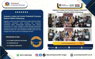 Rayakan Semangat Kartini, Politeknik Prasetiya Mandiri PSDKU Palembang Gelar Lomba Kreatif Mahasiswa
